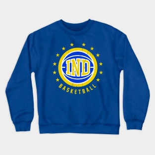 IND Basketball Vintage Distressed Crewneck Sweatshirt